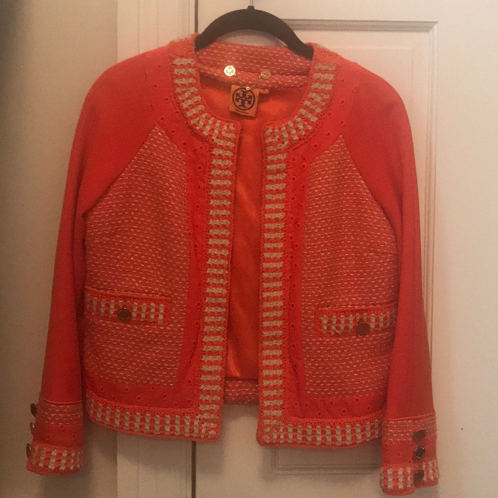 Tory Burch Orange Blazer